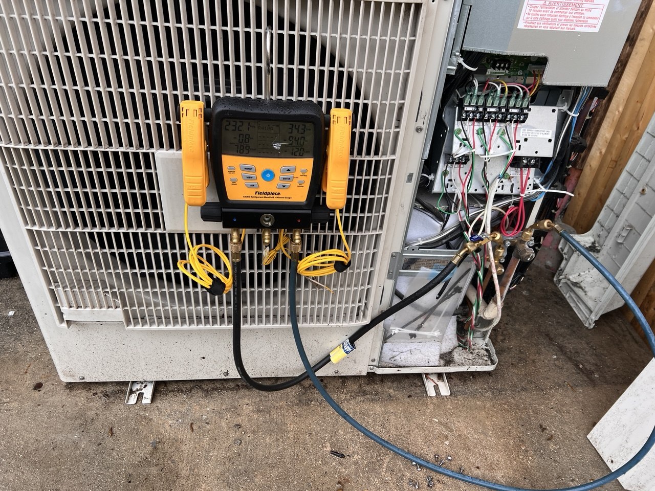 AC indoor unit cleaning by Midnight Air
